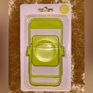 NIB Foldable Chair Phone Stand